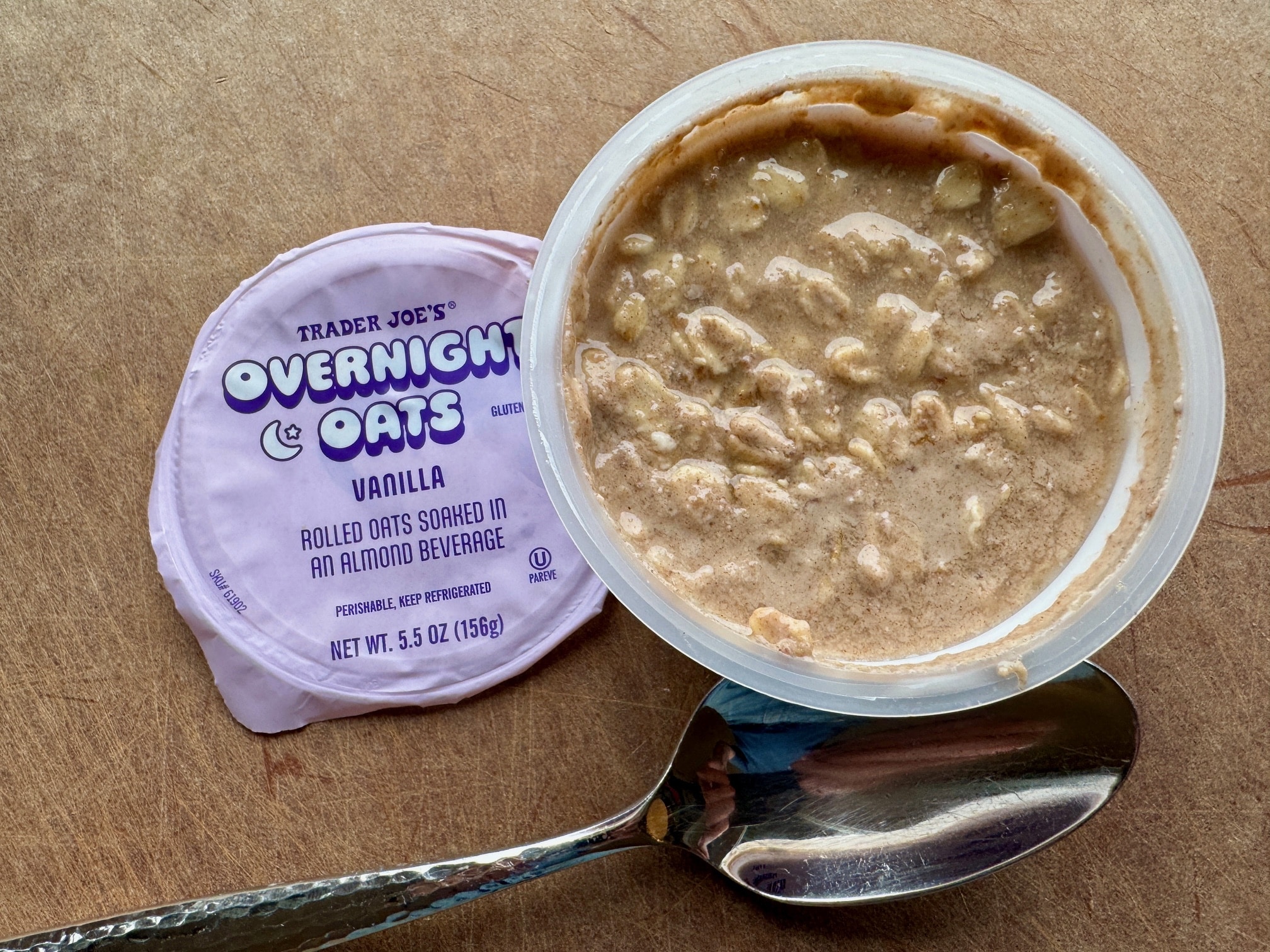 Trader Joe's Overnight Vanilla Oats