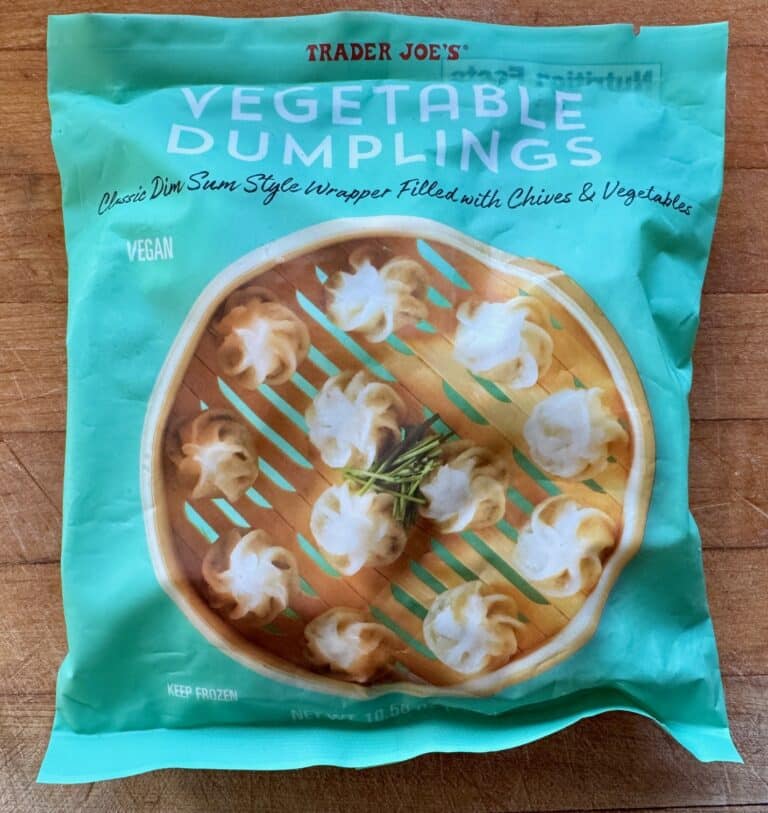 Trader Joe's Frozen Vegan Vegetable Dumplings