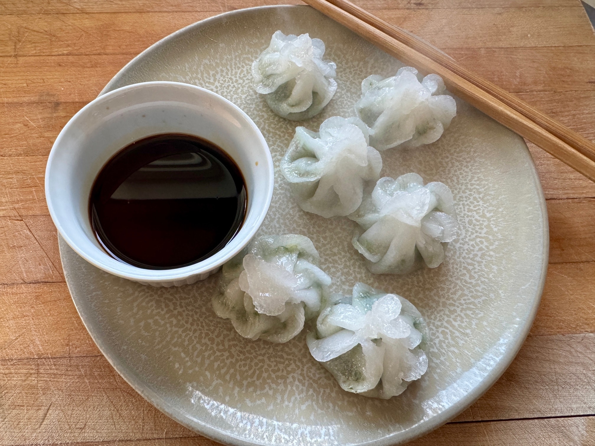 Trader Joe's Vegetable Dumplings Ready to Eat