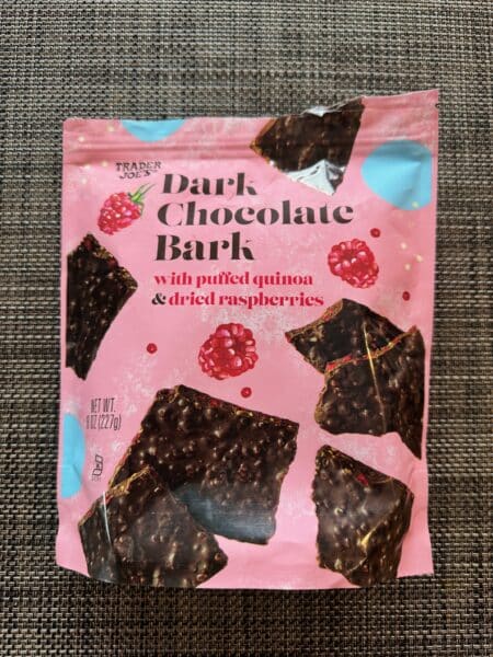 Trader Joe's Dark Chocolate Bark