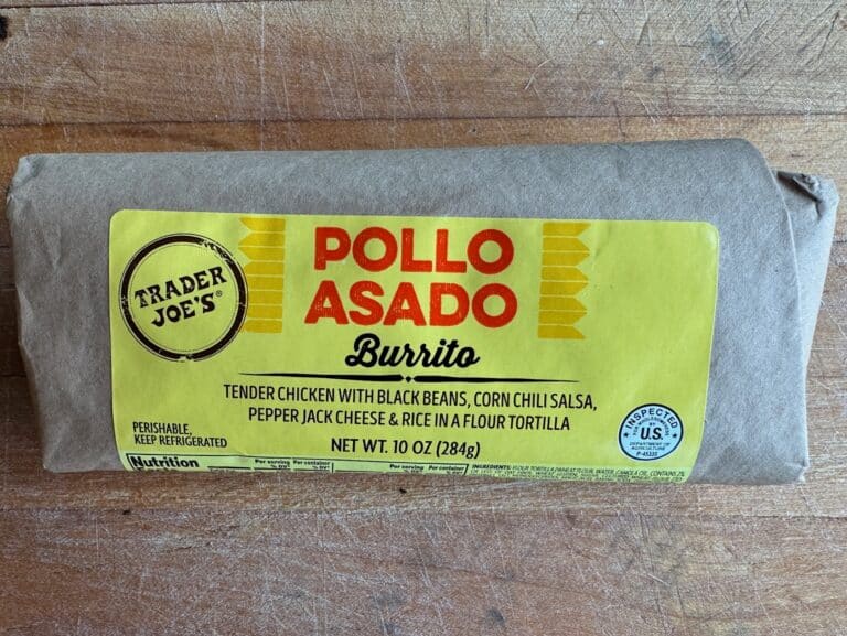 Trader Joe's Pollo Asado Chicken burrito