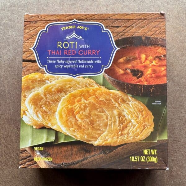 Trader Joe's Roti with Red Curry