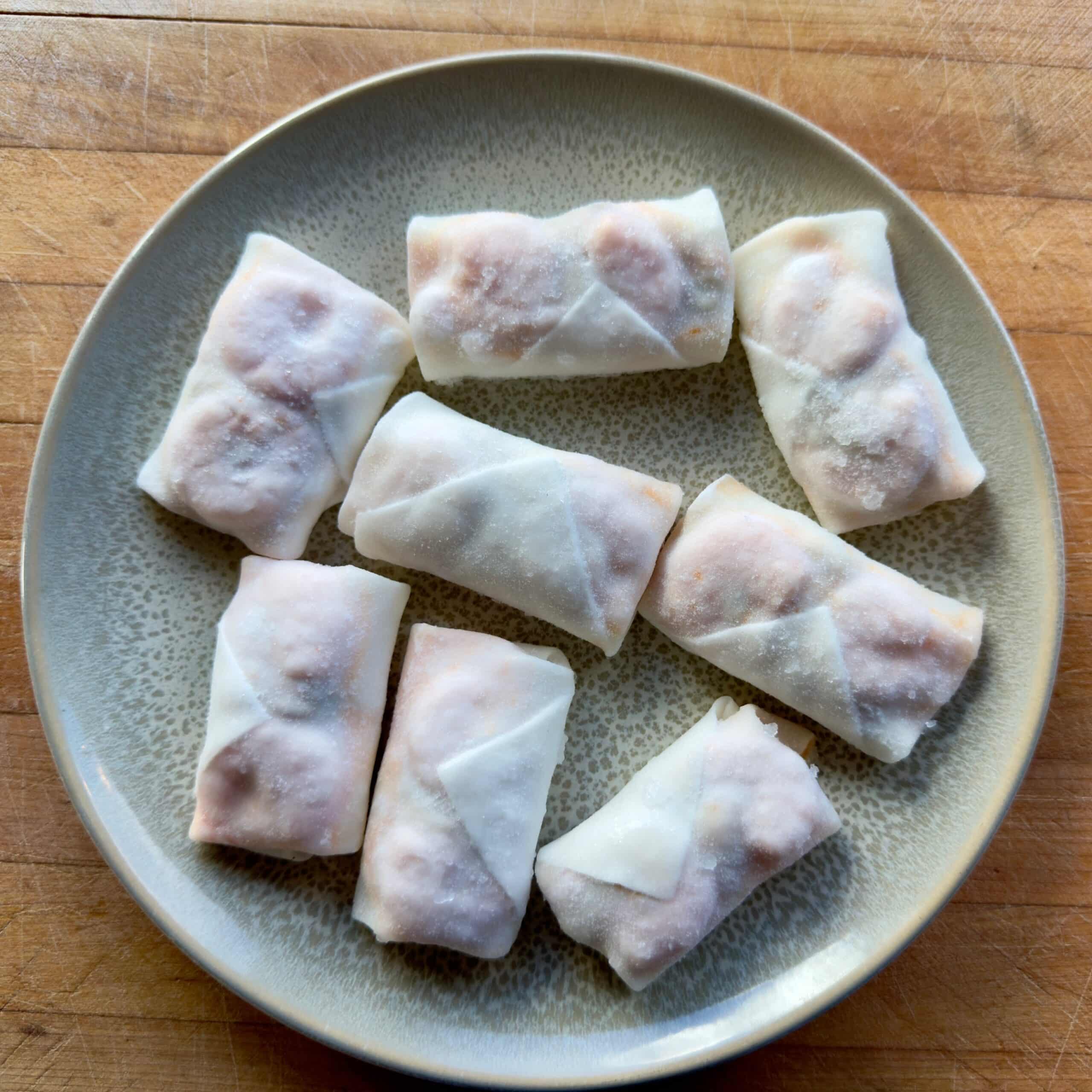 Trader Joe's Shrimp Noodle Rolls frozen