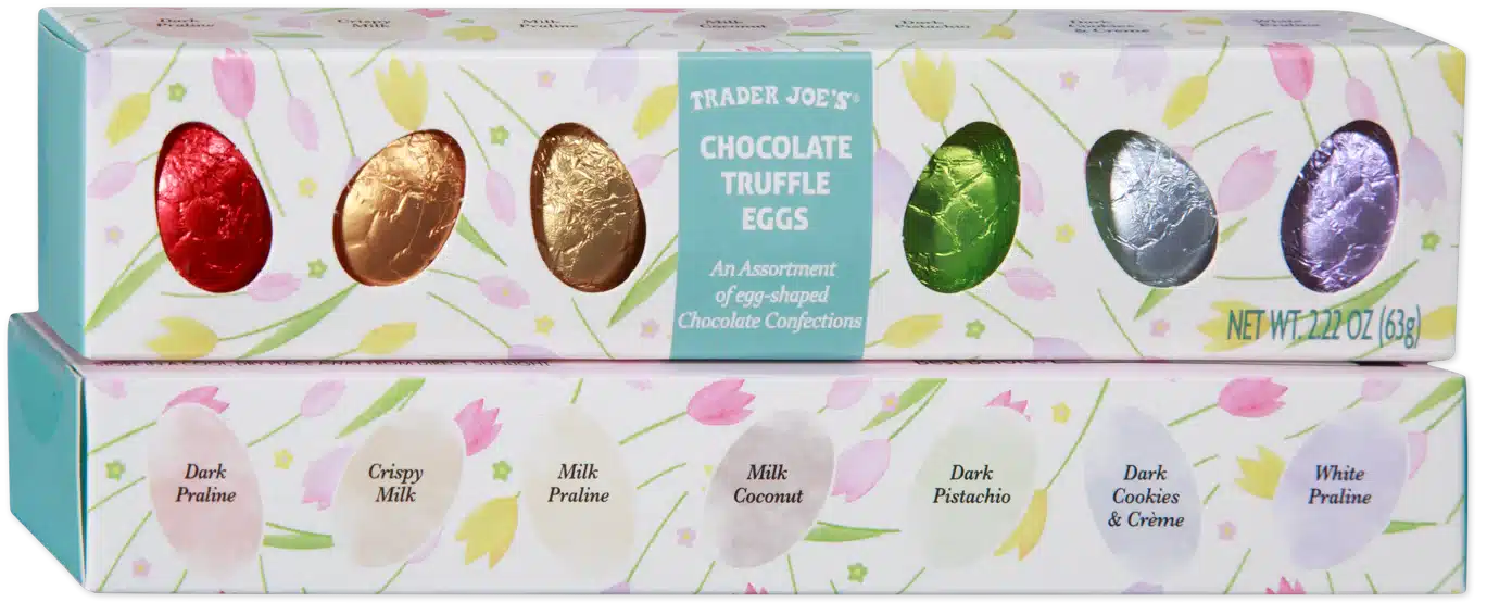 Trader Joe's Belgian Chocolate Truffle Eggs