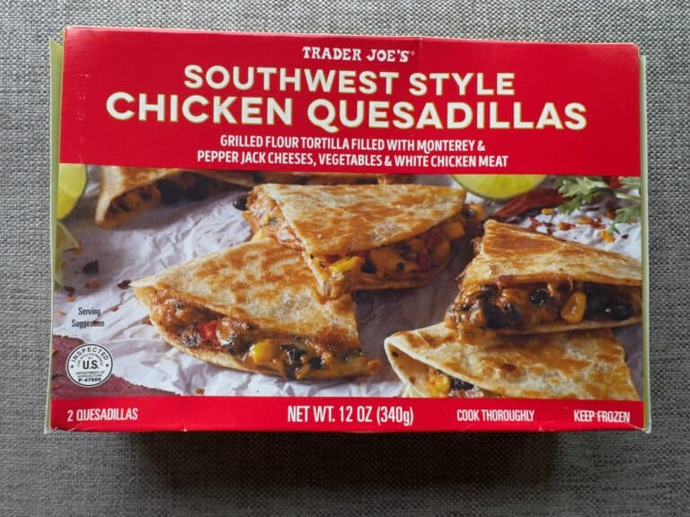 Trader Joe's Southwest Style Chicken Quesadillas