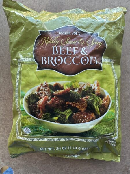Trader Joe's Beef and Broccoli