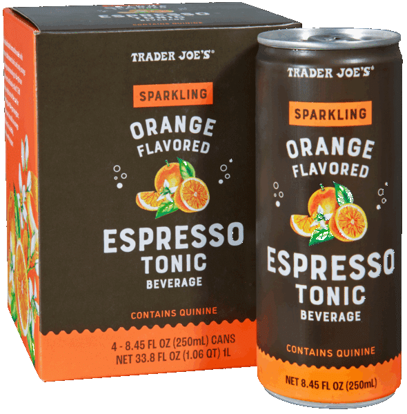 Trader Joe's Sparkling Orange Flavored Espresso Tonic