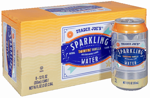 Trader Joe's Tangerine Vanilla Water