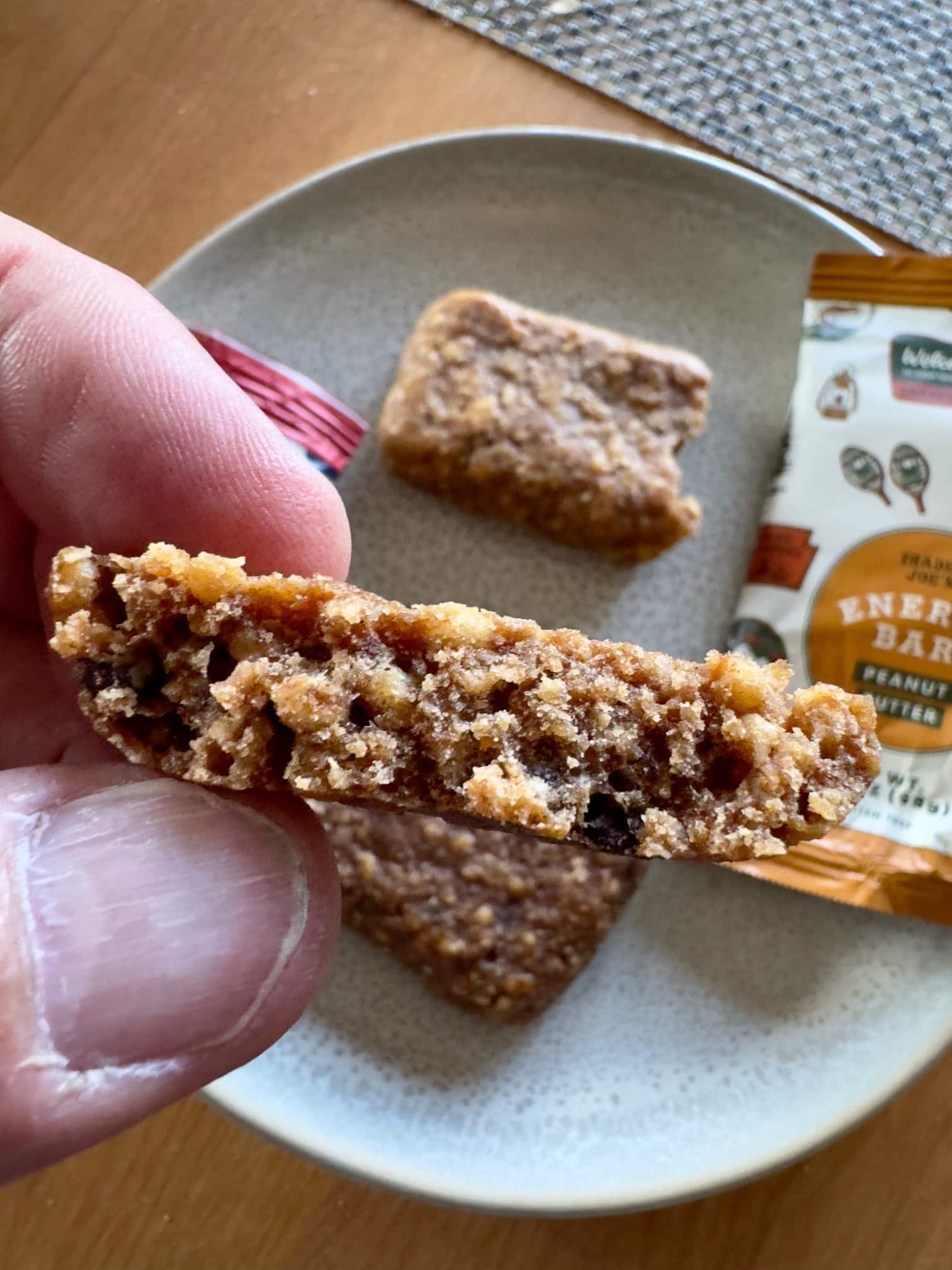 Trader Joe's Energy Bars Chocolate Chip