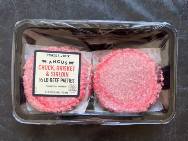 Trader Joe's Angus Chuck Brisket Sirloin Beef Patties