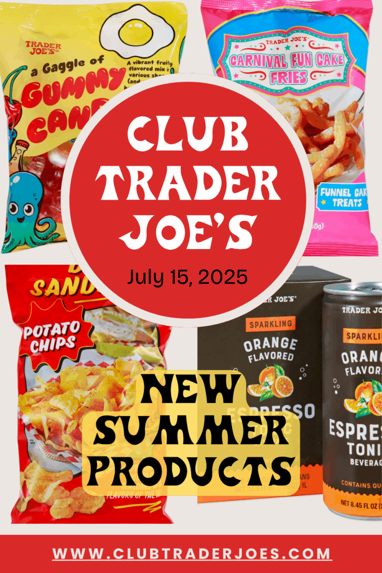 Trader Joe's New Products July 2025