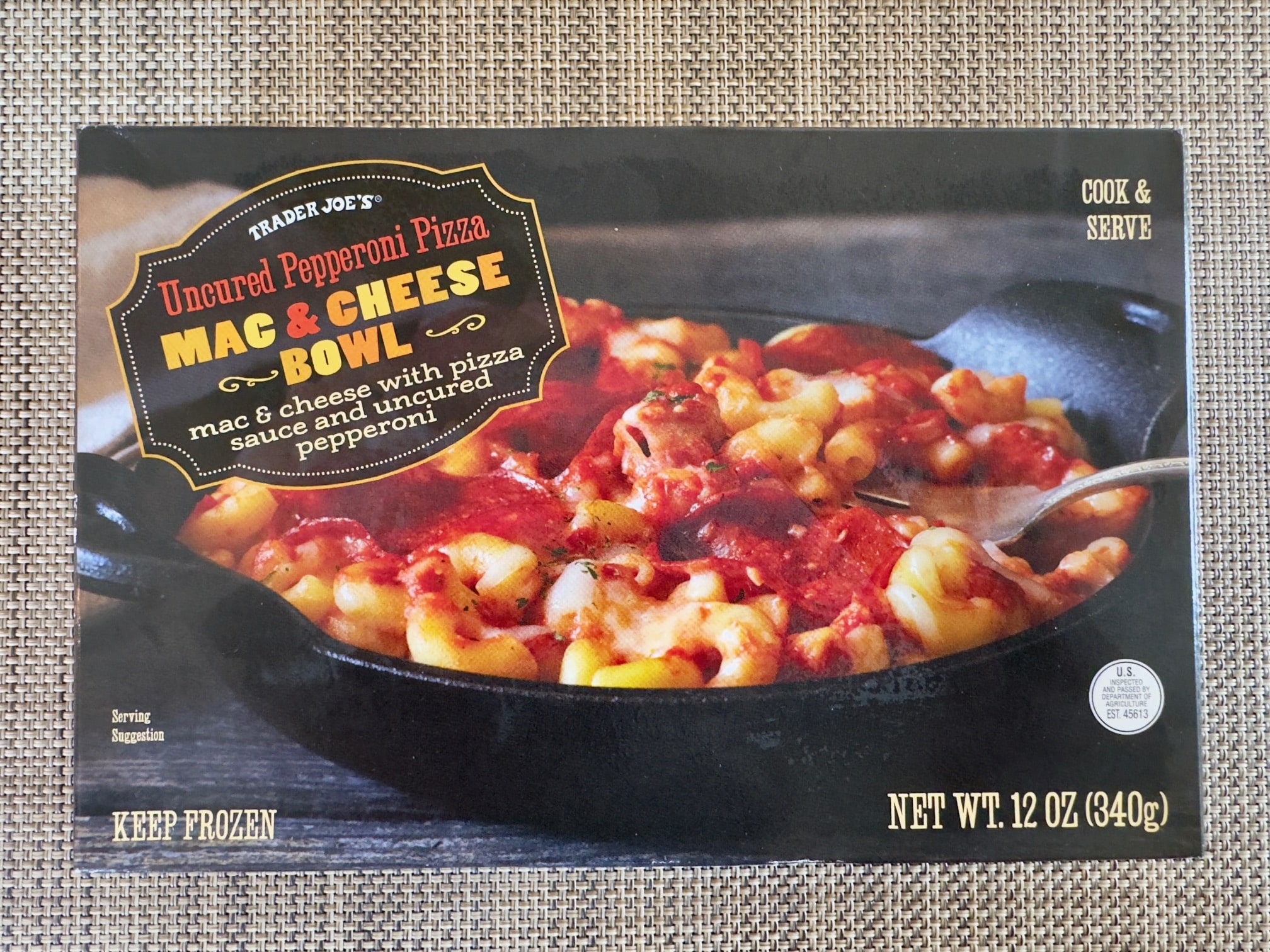 Trader Joe's Pepperoni Pizza Mac and Cheese