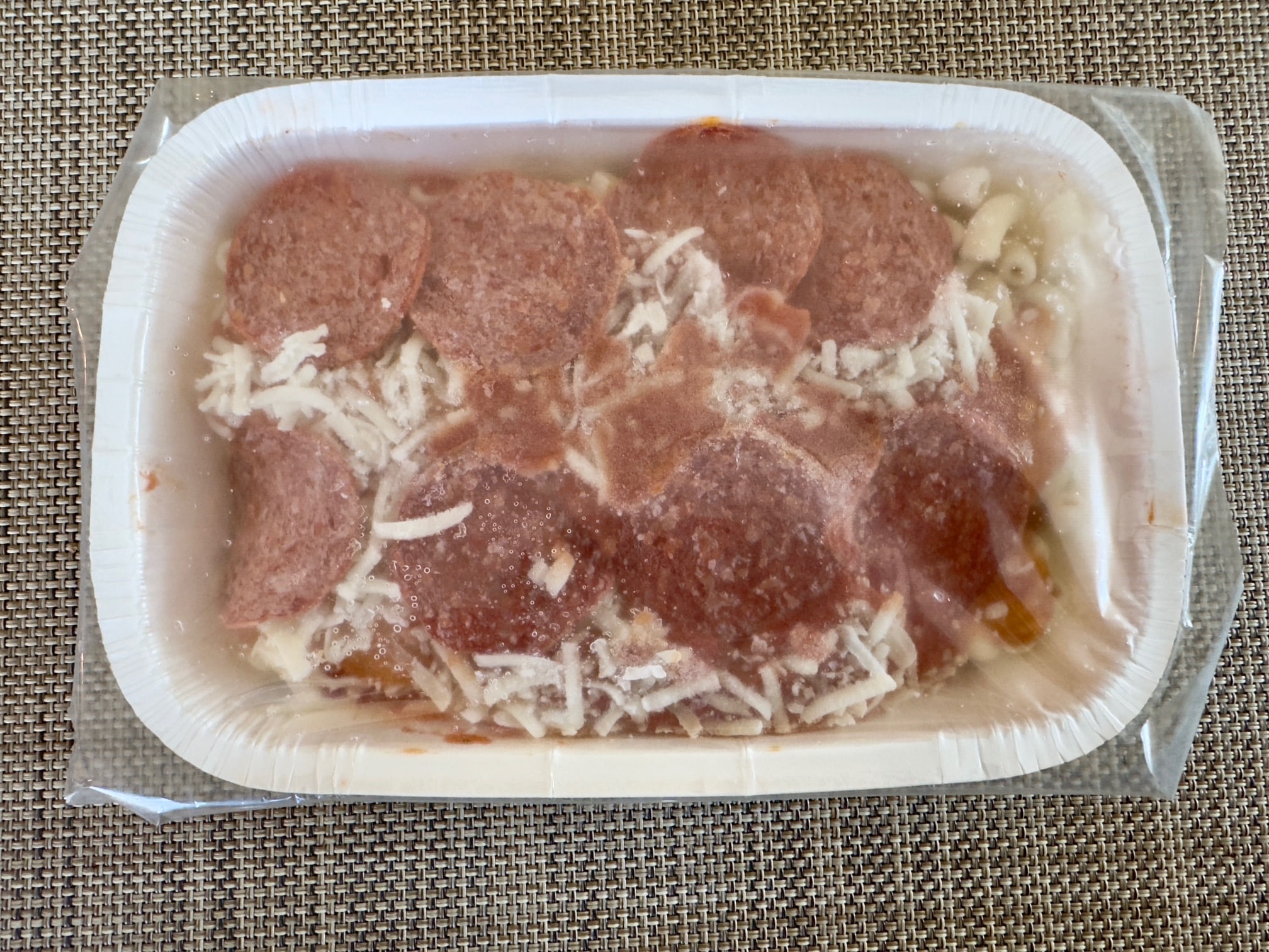 Trader Joe's Pepperoni Pizza Mac and Cheese  frozen