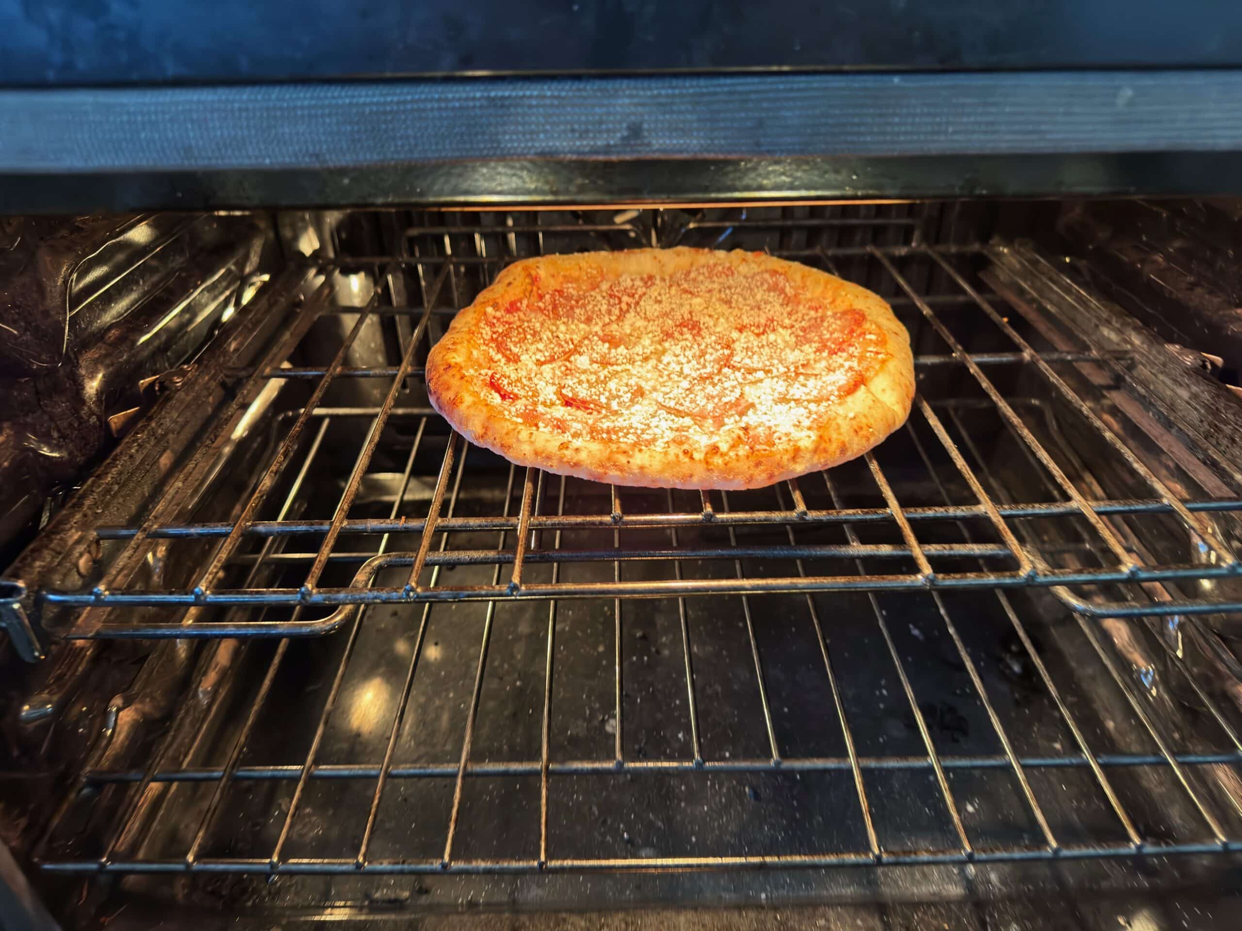 Trader Joe's New Uncured Pepperoni Pizza oven bake