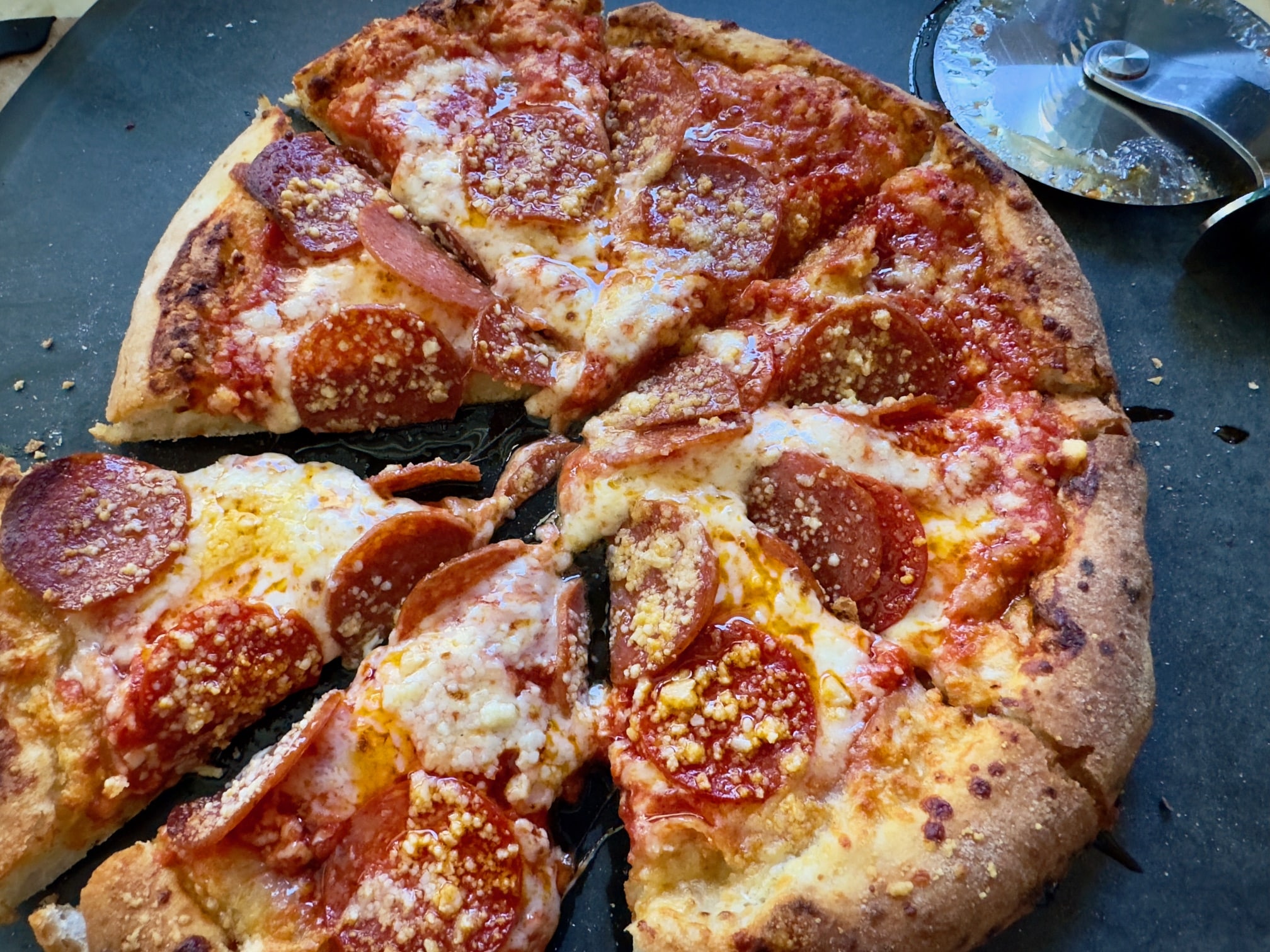 Trader Joe's New Uncured Pepperoni looks good but is soggy