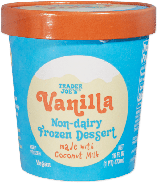 Trader Joe's Vanilla Non Dairy Frozen Dessert