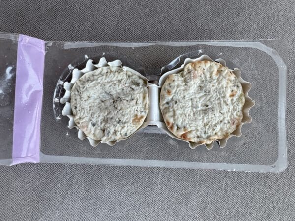 Trader Joe's Harvest Vegetable Hash Egg White Bites before cooking