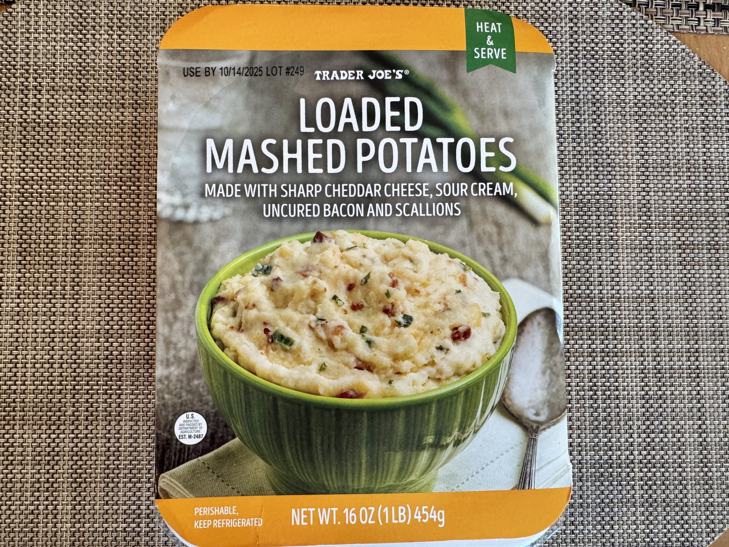 Trader Joe's Loaded Mashed Potatoes limited time product