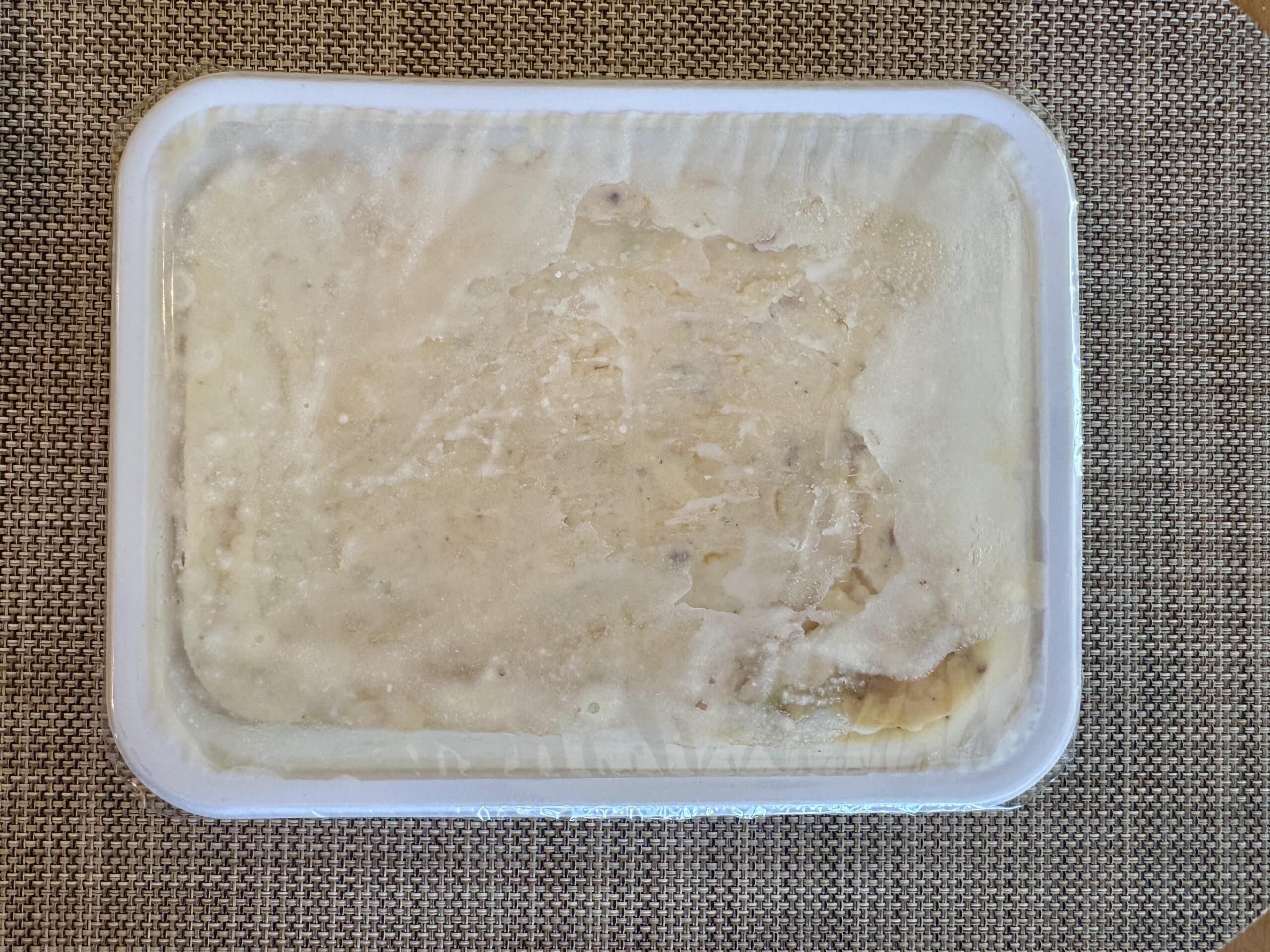 Trader Joe's Loaded Mashed Potatoes uncooked