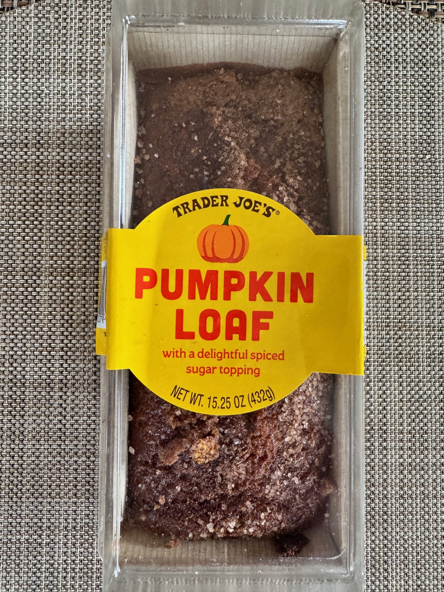 Trader Joe's Pumpkin Loaf