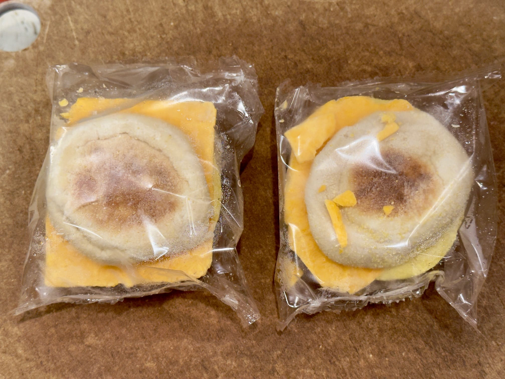 Trader Joe's Breakfast Sandwich before cooking