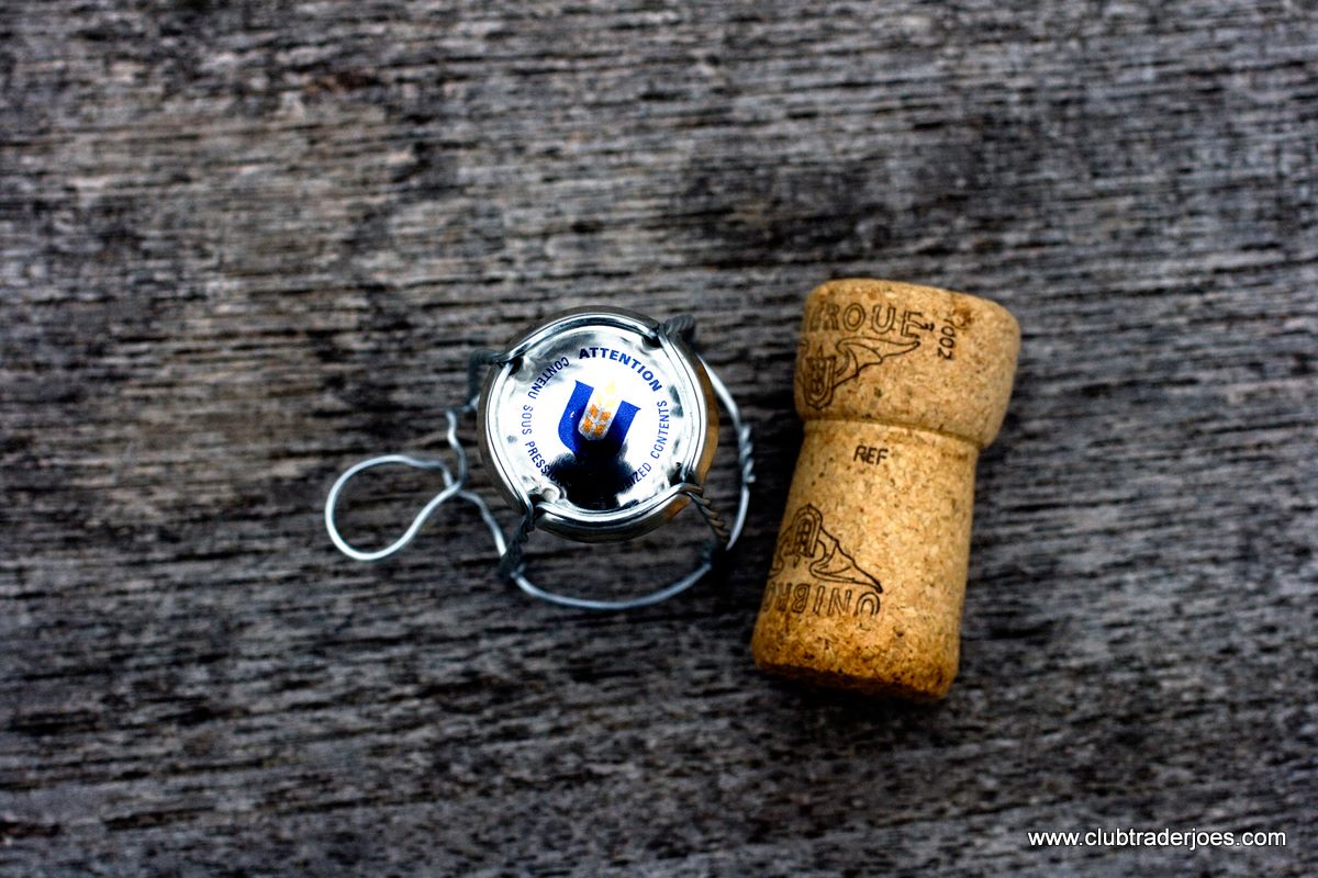 Cork and wire cage from a bottle of Trader Joe's Vintage Ale