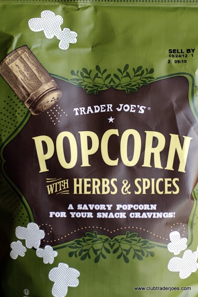 Bag of Trader Joe's Popcorn with Herbs & Spices