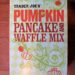 Trader Joe's Pumpkin Pancake and Waffle mix